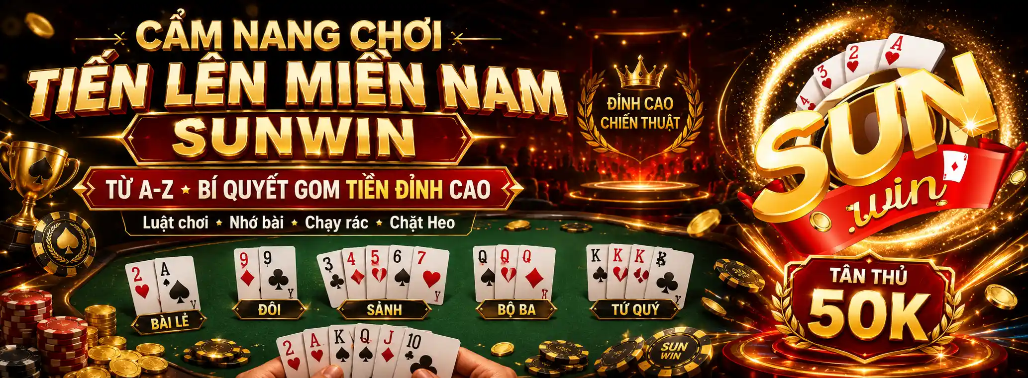 Cẩm Nang Chơi Tiến Lên Miền Nam Sunwin Từ A-Z Cho Bài Thủ 4 Cẩm Nang Chơi Tiến Lên Miền Nam Sunwin Từ A-Z Cho Bài Thủ