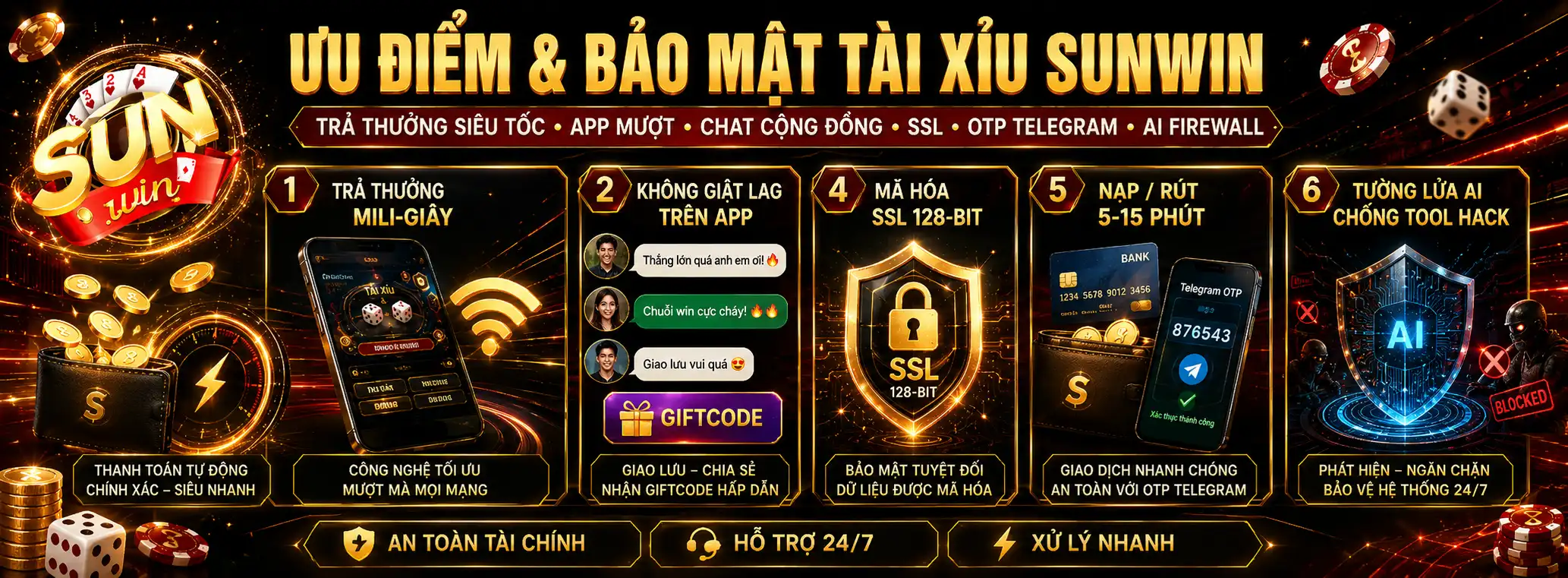 Những Điểm Cộng Vượt Trội Của Sảnh Tài Xỉu Sunwi