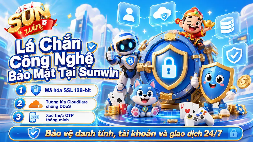 Chính Sách Bảo Mật Sunwin – Hệ Thống Bảo Vệ Dữ Liệu Tiêu Chuẩn Quốc Tế 1 Sunwin áp dụng những giải pháp công nghệ an ninh mạng tối tân