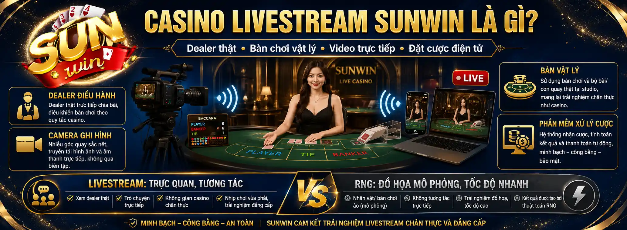 Casino Livestream Sunwin là gì
